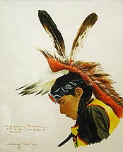 Young Powwow Dancer